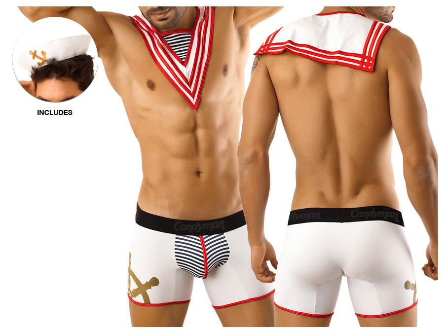 Candyman Sailor Costume Outfit Color White 角色扮演--大力水手
Candyman Sailor Costume Outfit Color White 角色扮演--大力水手