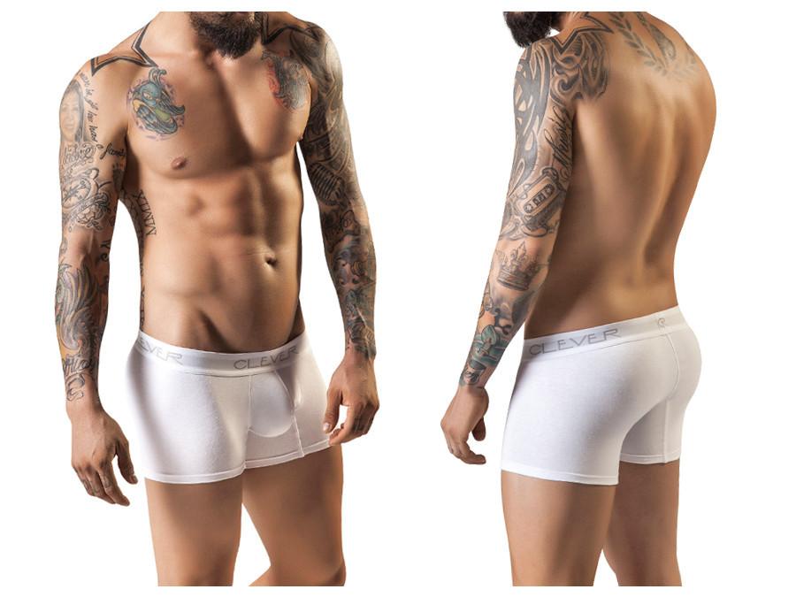 CLEVER Basic Boxer Color White 經典拳擊手 CLEVER Basic Boxer Color White 經典拳擊手